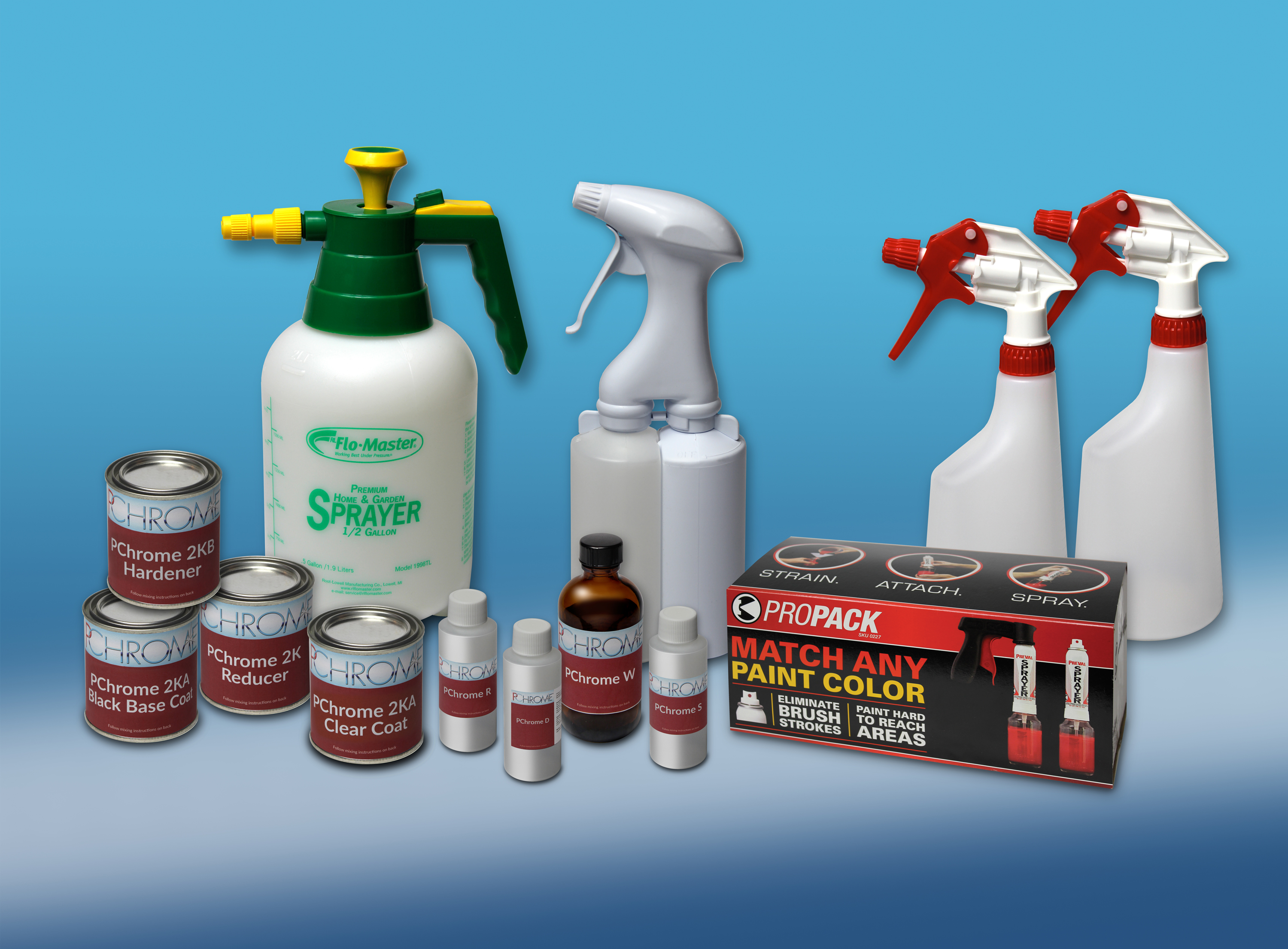 PChrome Spray On Chrome Kits - The Best Spray Chrome Kit