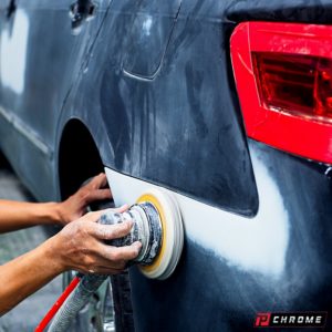 Preparing your car for spray chrome